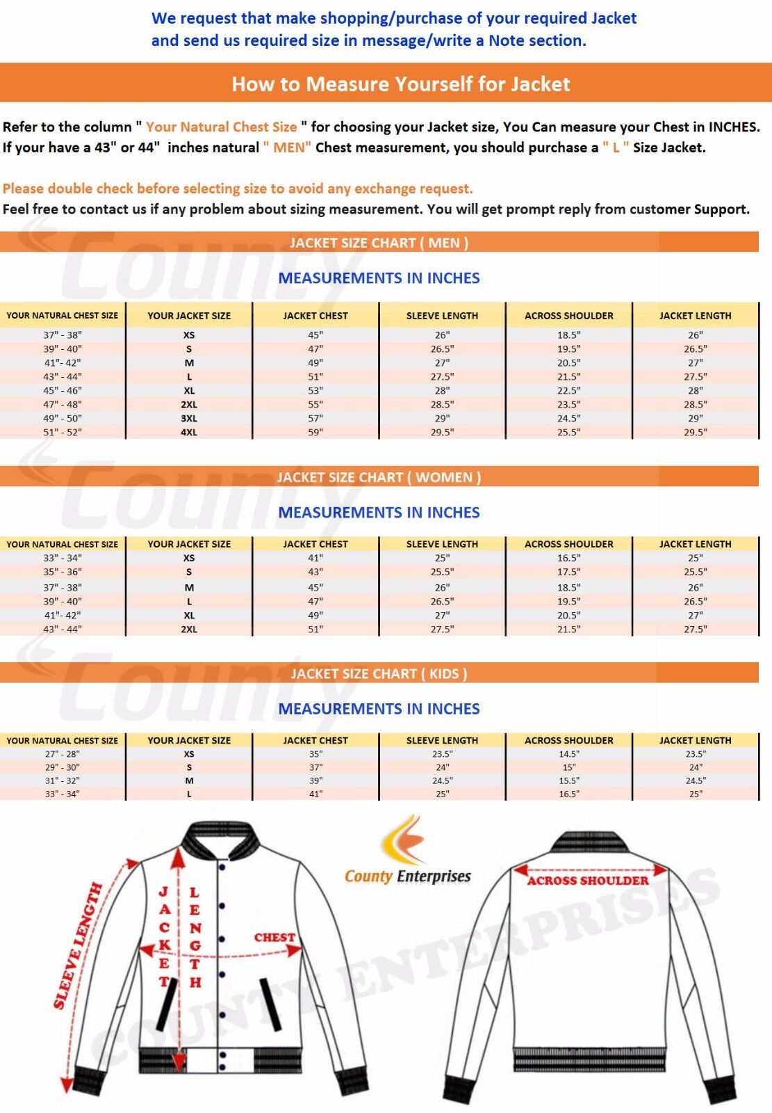 Jacket-Size-chart